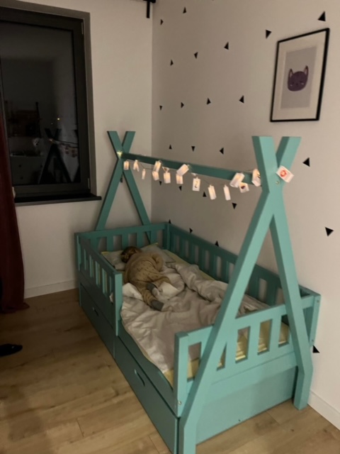 Izi &Dizi łóżko dla dzieci domek tipi